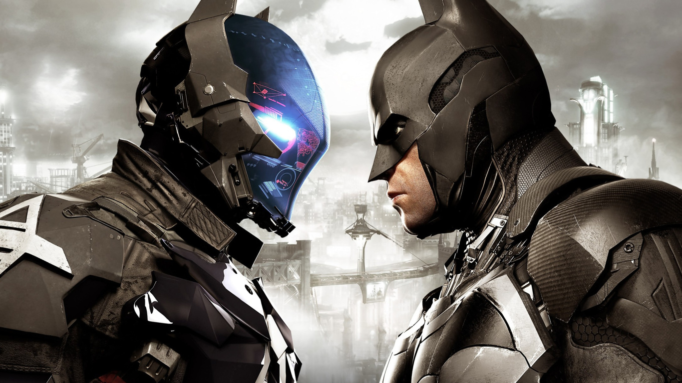 Обои Batman Arkham Knight 1366x768