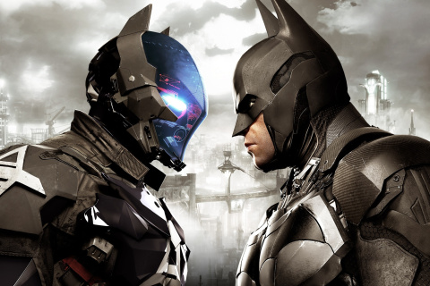 Fondo de pantalla Batman Arkham Knight 480x320