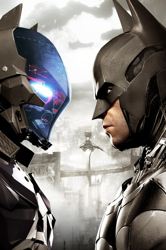 Обои Batman Arkham Knight 640x960