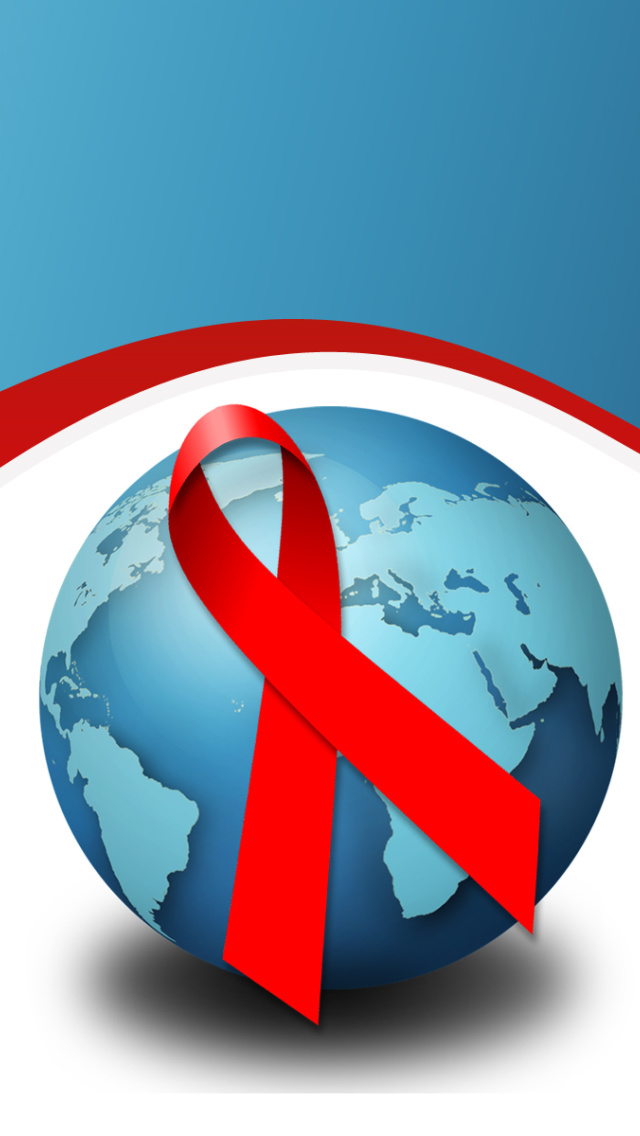Fondo de pantalla World Aids Day 640x1136