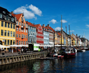 Fondo de pantalla Copenhagen Denmark Wallpaper 176x144