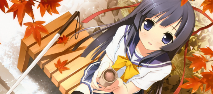 Fondo de pantalla Anime Girl 720x320