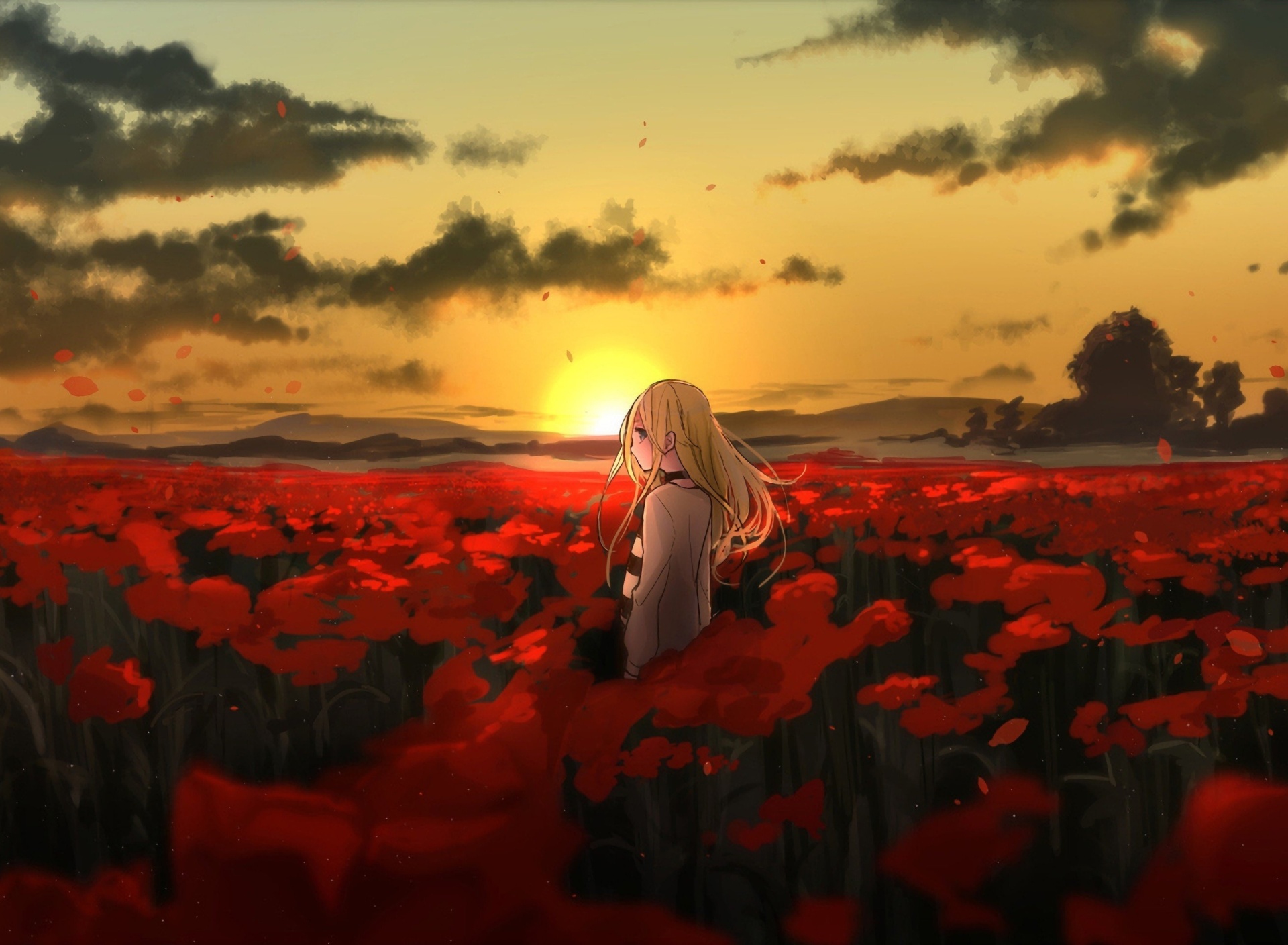 Screenshot №1 pro téma Satsuriku Anime Girl 1920x1408