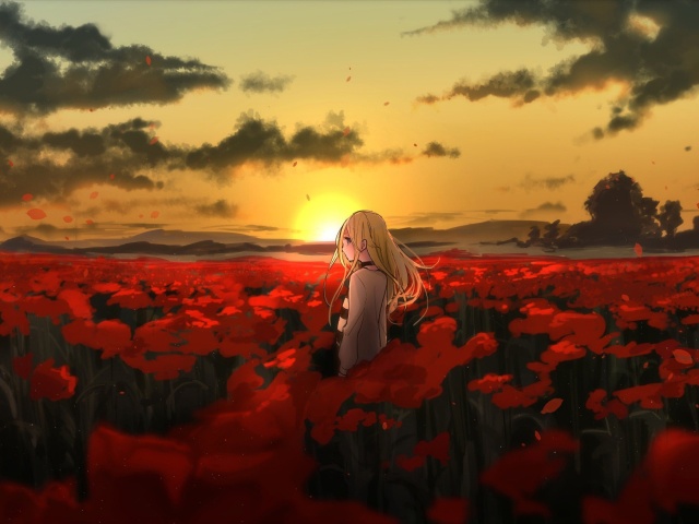 Screenshot №1 pro téma Satsuriku Anime Girl 640x480