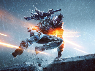 Screenshot №1 pro téma Battlefield 4 Soldier 320x240