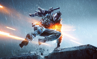Battlefield 4 Soldier - Obrázkek zdarma pro 960x854