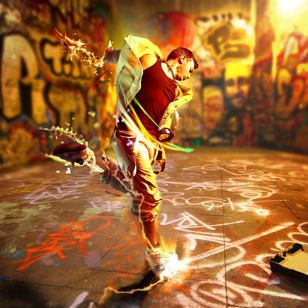 Street Dance wallpaper 1024x1024