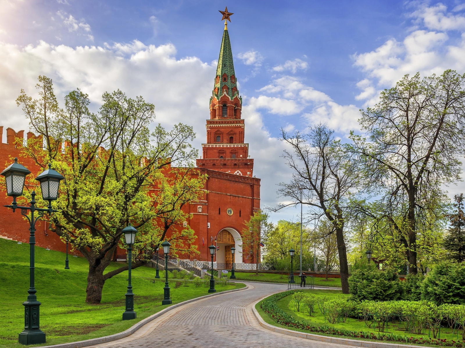 Fondo de pantalla Kremlin in Moscow and Red Square 1600x1200