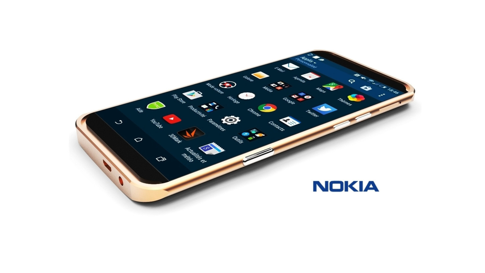 Das Android Nokia A1 Wallpaper 1600x900