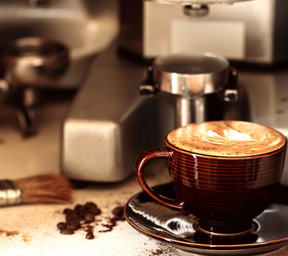 Das Coffee Machine for Cappuccino Wallpaper 960x854