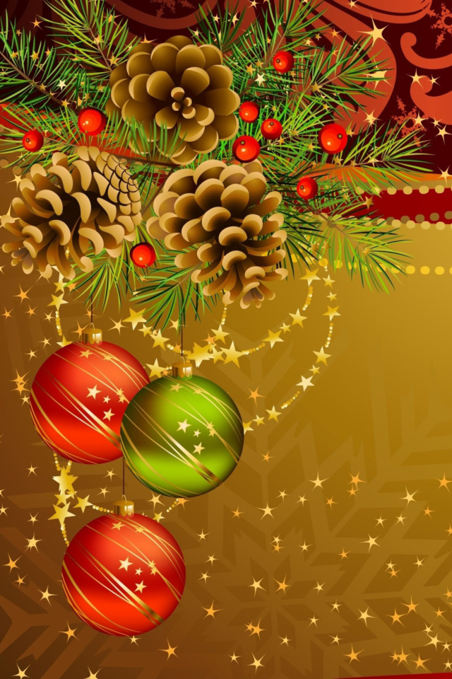 Screenshot №1 pro téma Xmas Greetings 640x960