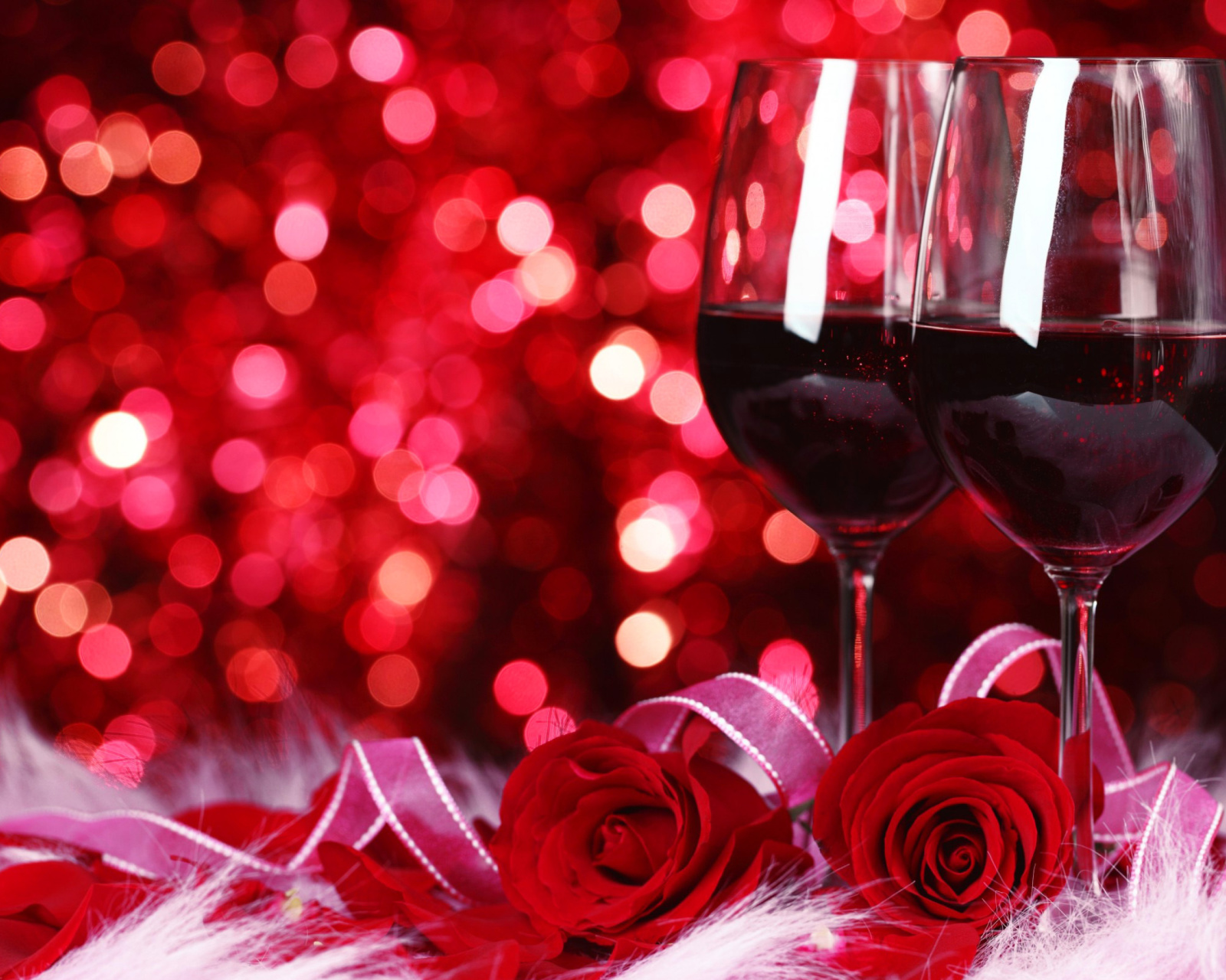Das Romantic Way to Celebrate Valentines Day Wallpaper 1600x1280