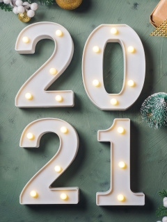 Das 2021 Holiday Wallpaper 240x320