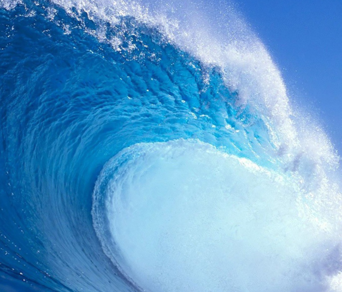 Surf Wave wallpaper 1200x1024