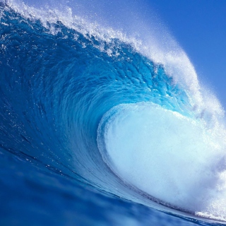 Kostenloses Surf Wave Wallpaper für iPad Air