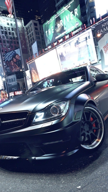 Mercedes-Benz C63 AMG wallpaper 360x640