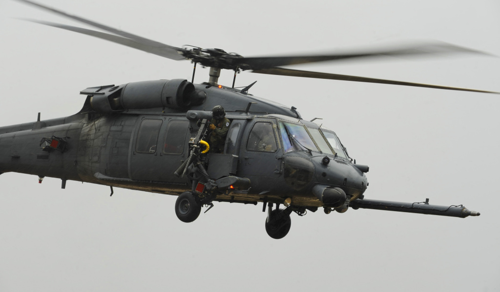 Das Helicopter Sikorsky HH 60 Pave Hawk Wallpaper 1024x600