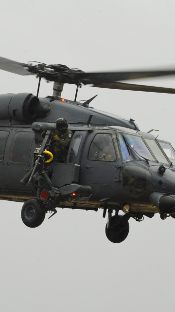 Fondo de pantalla Helicopter Sikorsky HH 60 Pave Hawk 360x640