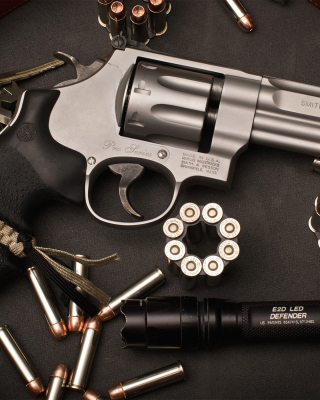 Smith & Wesson Revolver - Obrázkek zdarma pro Nokia C2-01