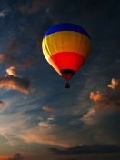Colorful Air Balloon screenshot #1 132x176