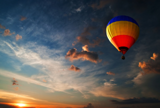 Colorful Air Balloon - Obrázkek zdarma pro HTC One X
