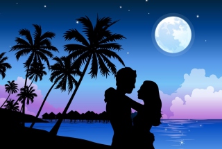 Romantic Couple - Obrázkek zdarma pro Samsung Galaxy S4