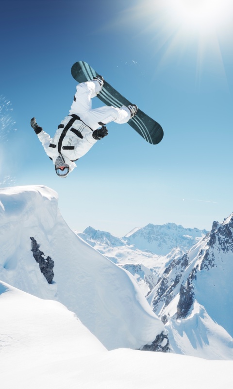 Extreme Snowboarding HD screenshot #1 480x800
