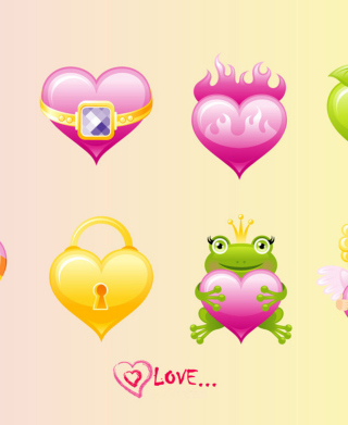 Love Logos - Obrázkek zdarma pro Nokia X6