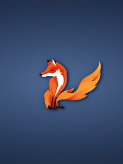 Das Firefox Wallpaper 240x320