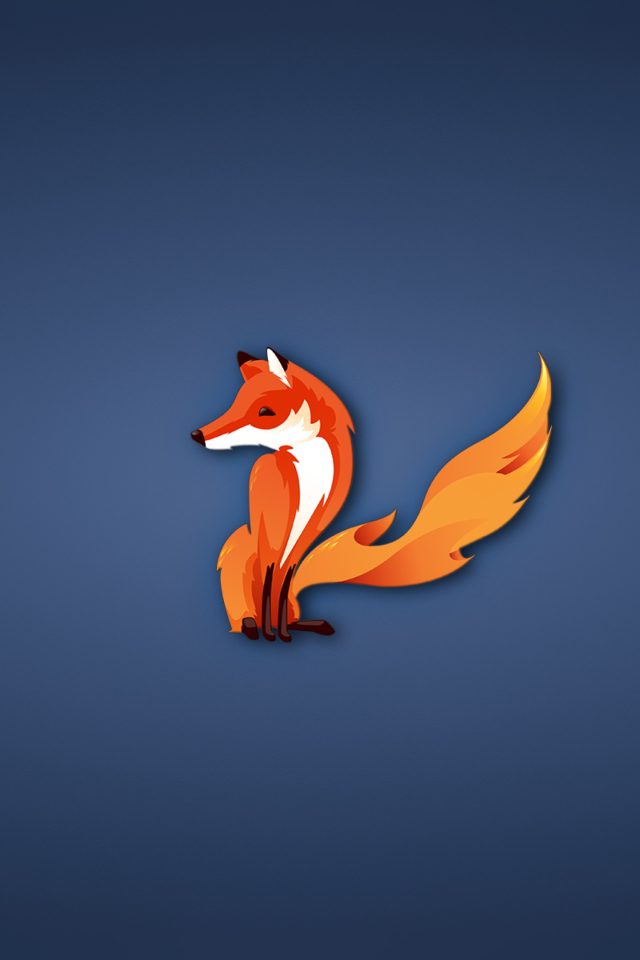 Das Firefox Wallpaper 640x960