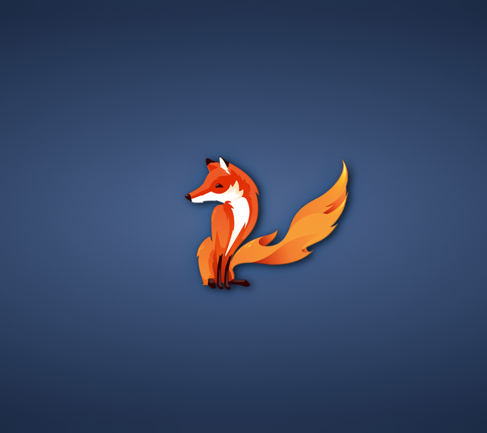 Das Firefox Wallpaper 960x854