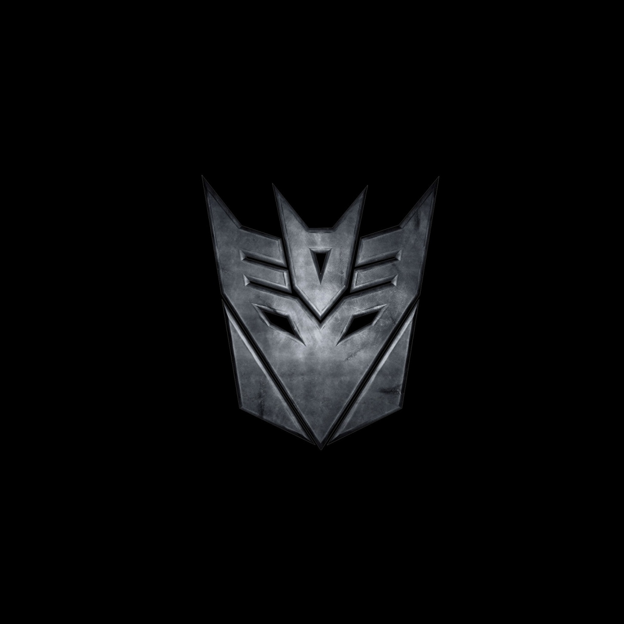 Das Transformers Logo Wallpaper 2048x2048