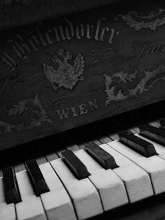 Обои Vienna Piano 240x320