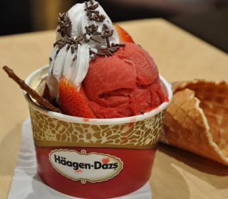 Ice Cream - Häagen-Dazs papel de parede para celular para iPad Air