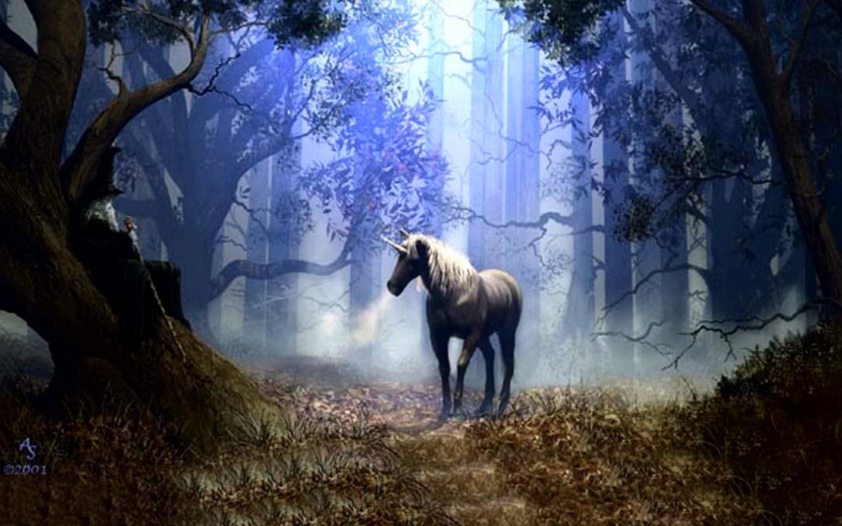 Screenshot №1 pro téma Fantasy Horse 1680x1050