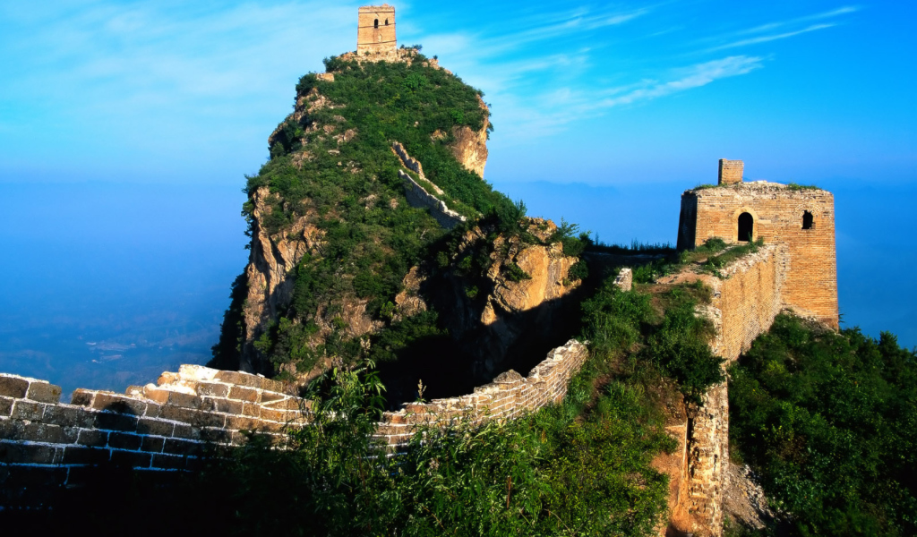 China Great Wall wallpaper 1024x600