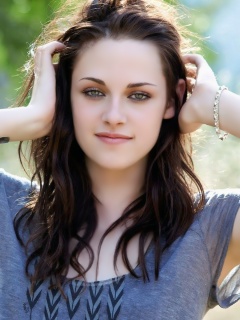 Обои Kristen Stewart 240x320