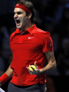 Screenshot №1 pro téma Federer Roger 240x320