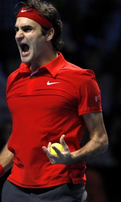 Screenshot №1 pro téma Federer Roger 240x400