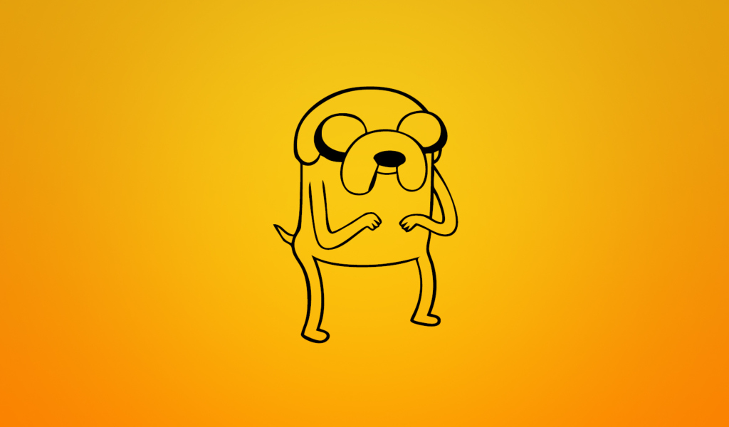 Sfondi Jake From Adventure Time Illustration 1024x600