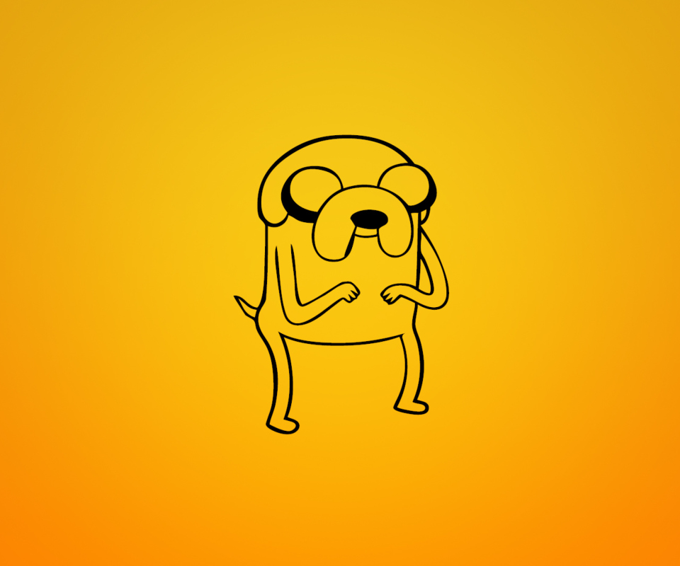 Fondo de pantalla Jake From Adventure Time Illustration 960x800