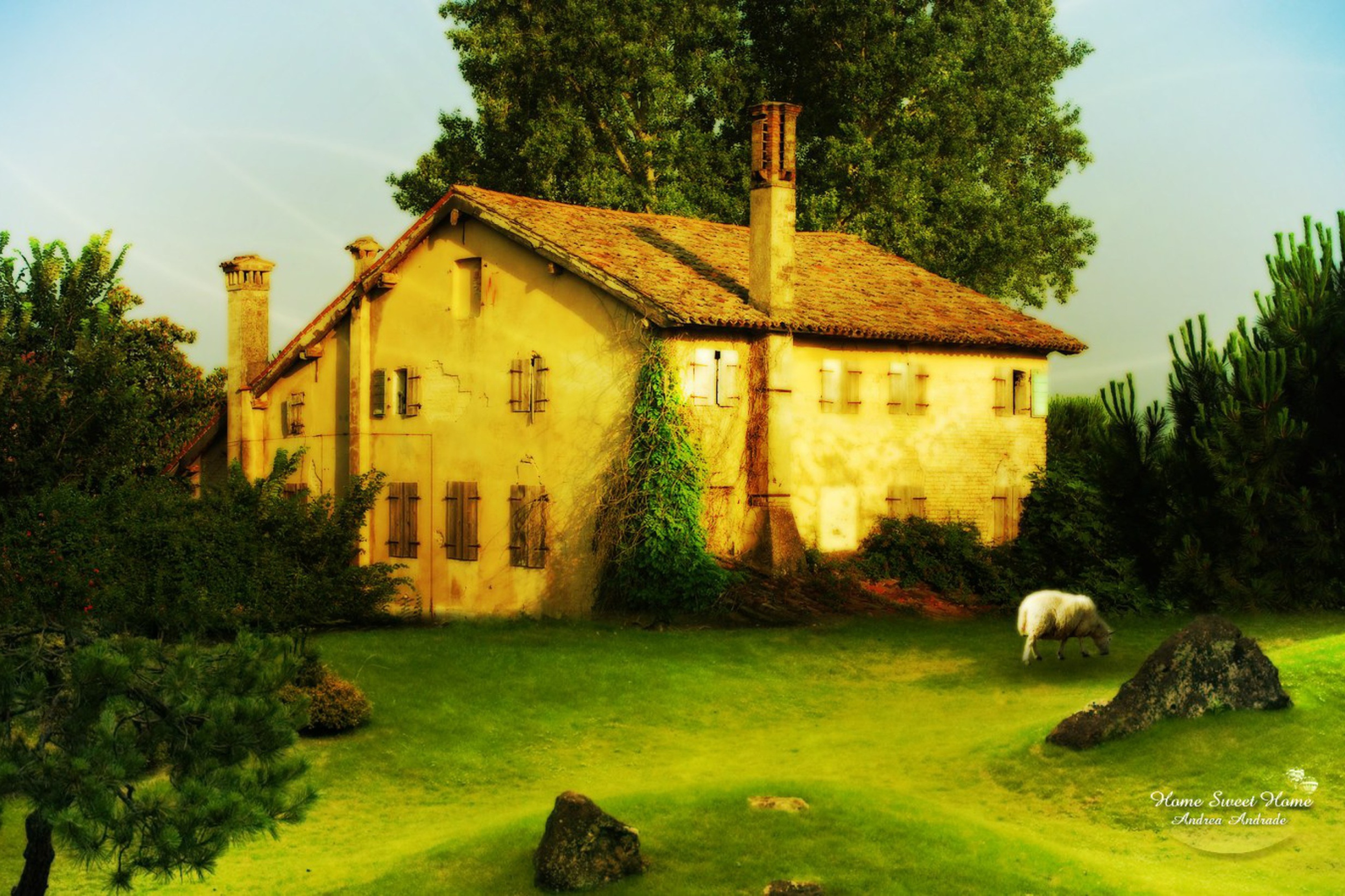 Das Village House Wallpaper 2880x1920