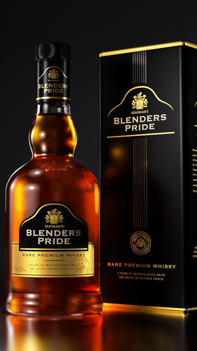 Screenshot №1 pro téma Blenders Pride Whisky 750x1334