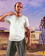Fondo de pantalla Grand Theft Auto V 176x220