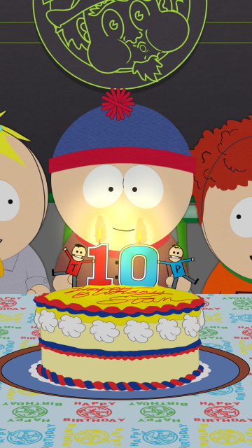 Das South Park Season 15 Stans Party Wallpaper 360x640