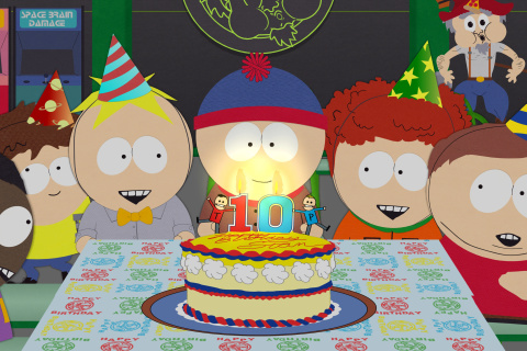 Fondo de pantalla South Park Season 15 Stans Party 480x320