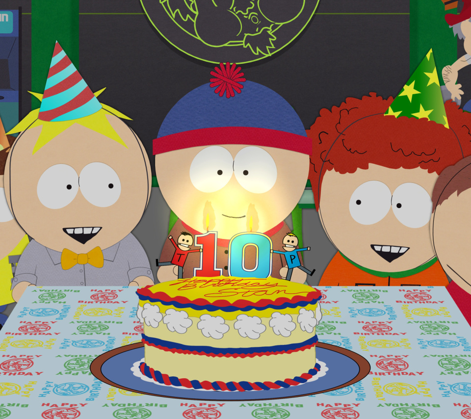 Das South Park Season 15 Stans Party Wallpaper 960x854