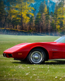 Fondo de pantalla Classic Corvette C3 1977 128x160