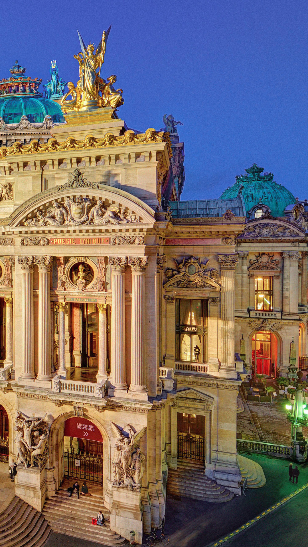 Обои Palais Garnier Opera Paris 1080x1920