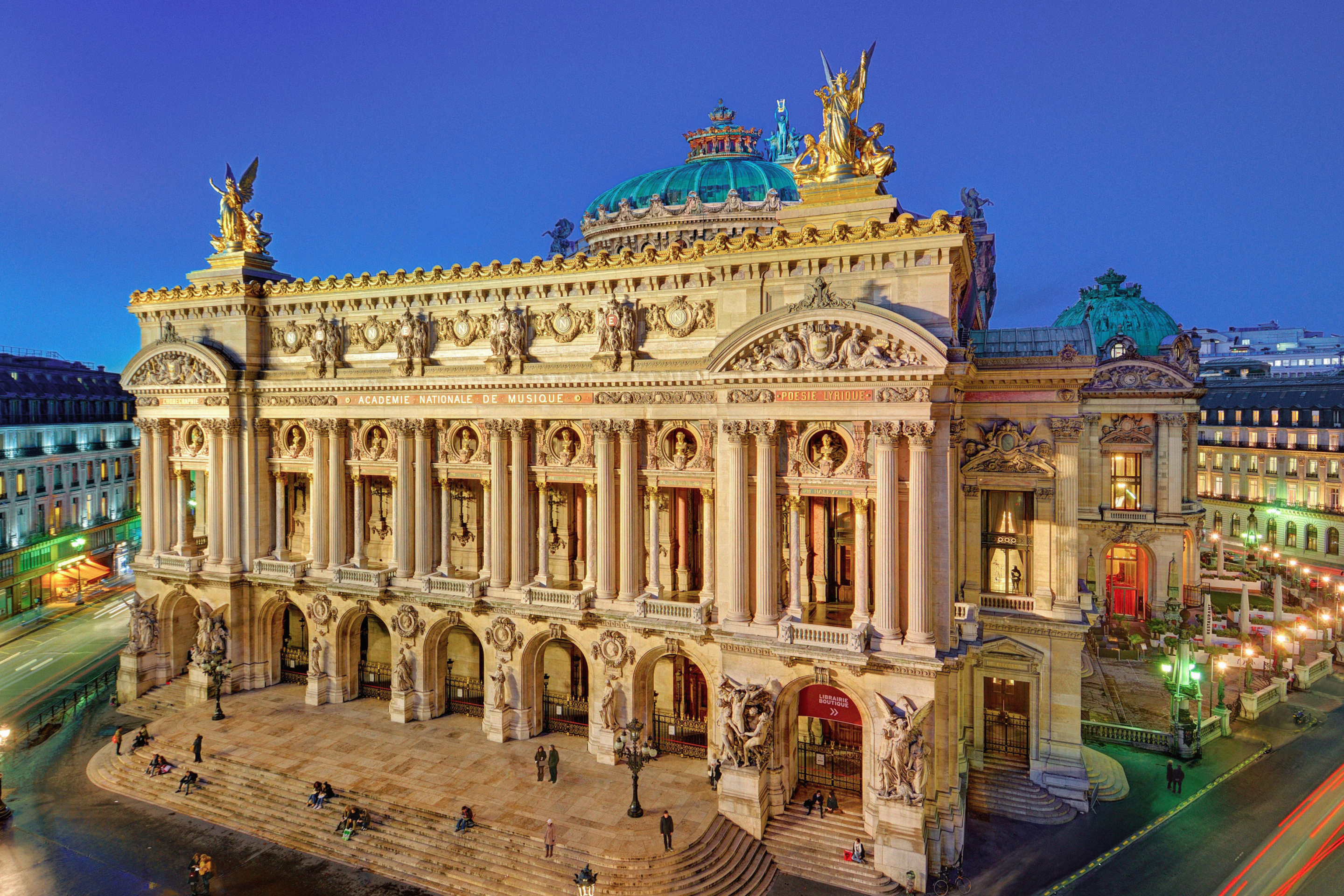 Обои Palais Garnier Opera Paris 2880x1920